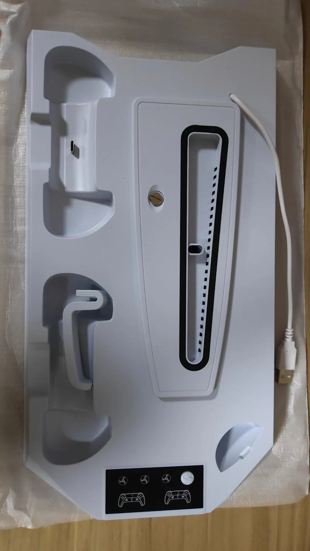 Plaque Rechargeable pour Manette, Ventilation