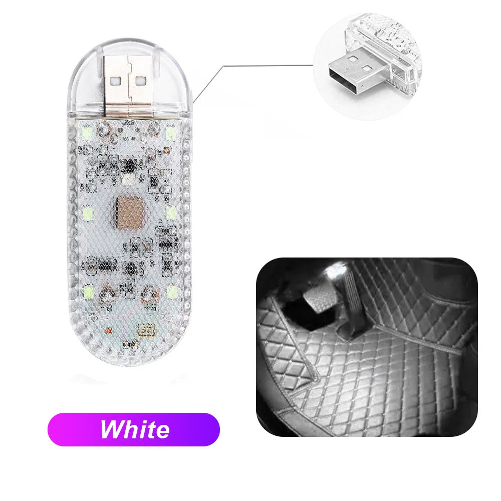 Led USB Pour Voiture