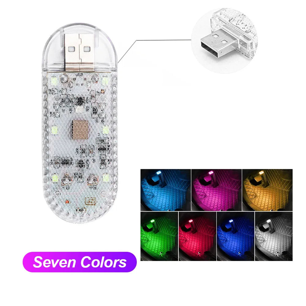 Led USB Pour Voiture