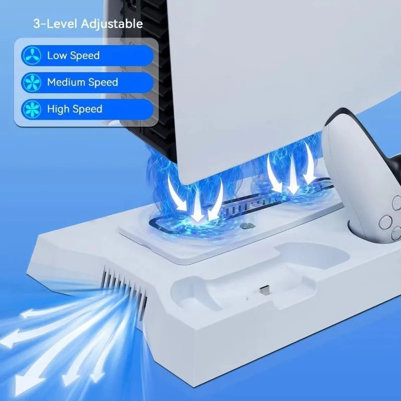 Plaque Rechargeable pour Manette, Ventilation