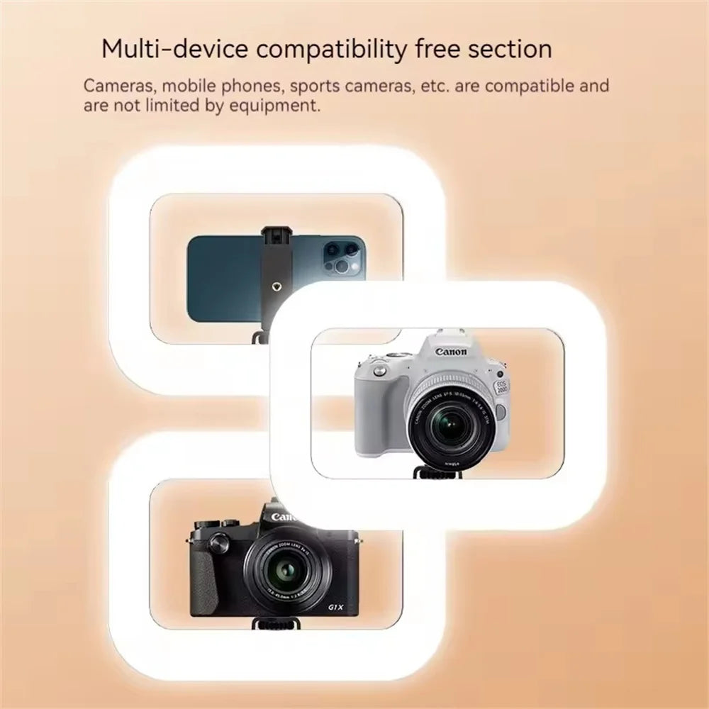 Ring light LED portable