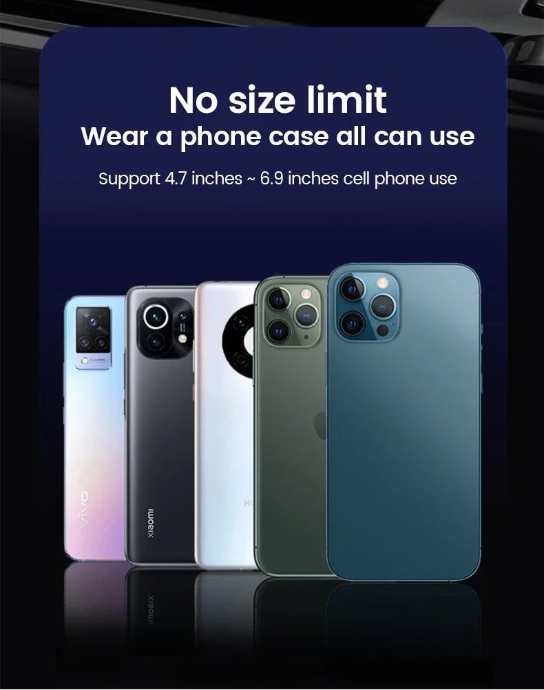 Support Téléphone Universel Gravity – Fixation Grille d’Aération